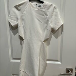 Elizabeth and James Skylyn white cut out dress great for bridal